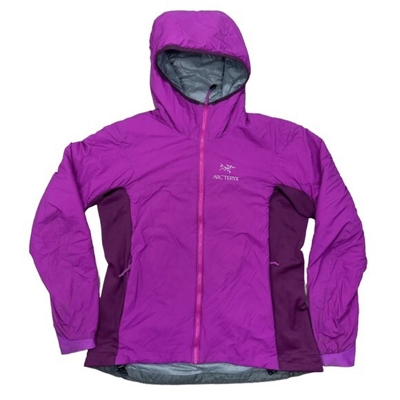 Arc'teryx Jackets & Blazers - Arc'teryx Women’s Atom LT Insulated Hoody Purple Plum Full Zip Lightweight Large